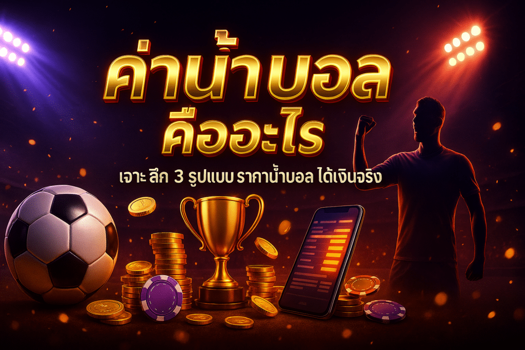 ค่าน้ำ บอล คืออะไร